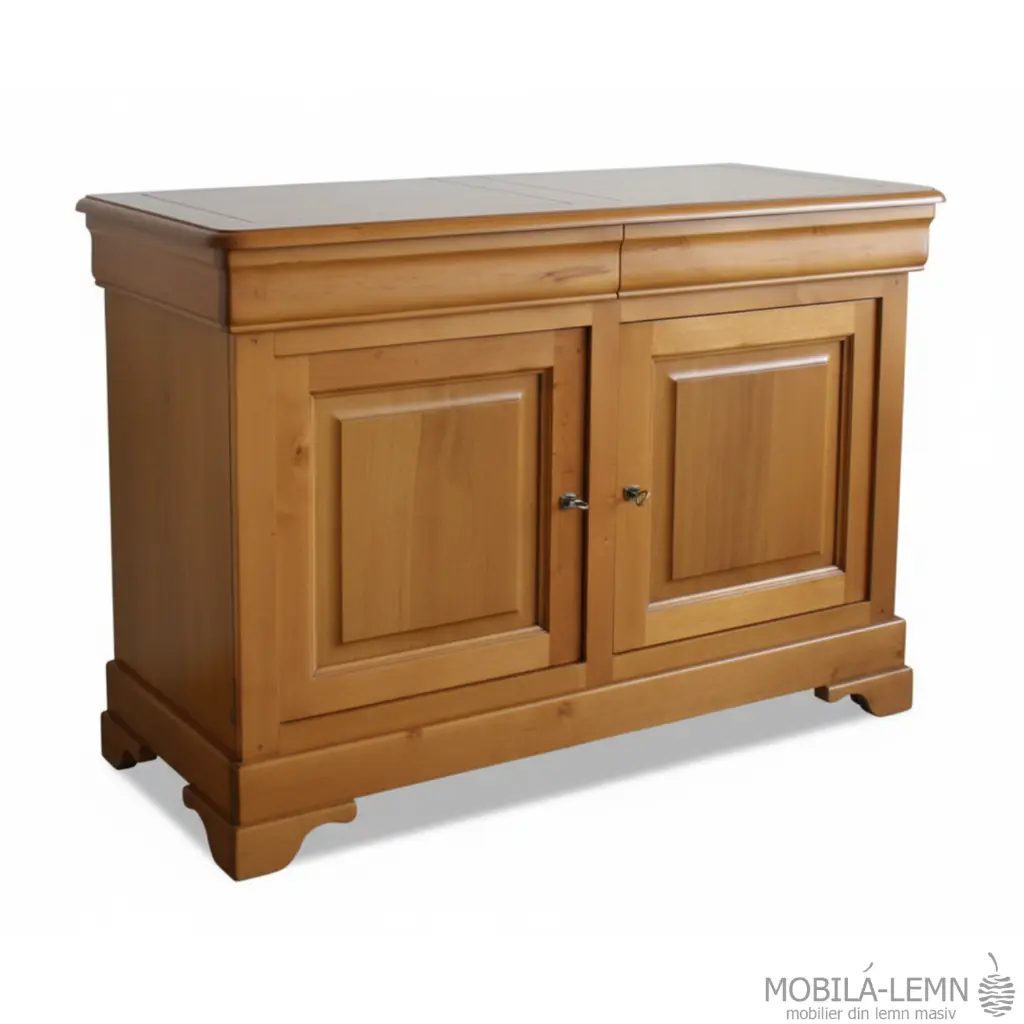 Chest of drawers with 2 drawers and 2 doors