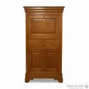 Tall chest of drawers with 3 drawers and folding door