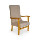 Upholstered armchair with handles JBLFP