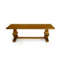 Solid oak ornamental table
