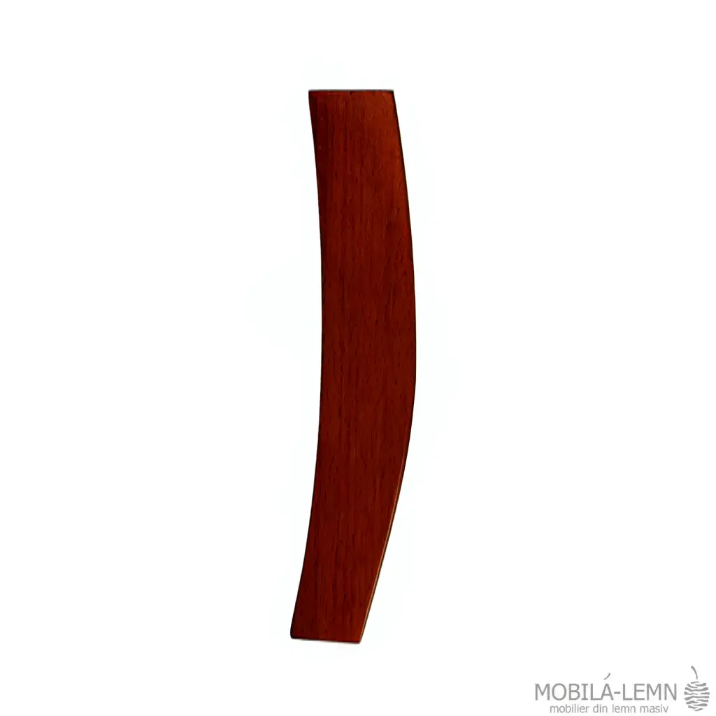 Picior curbat de spate fag 540x40x22 mm