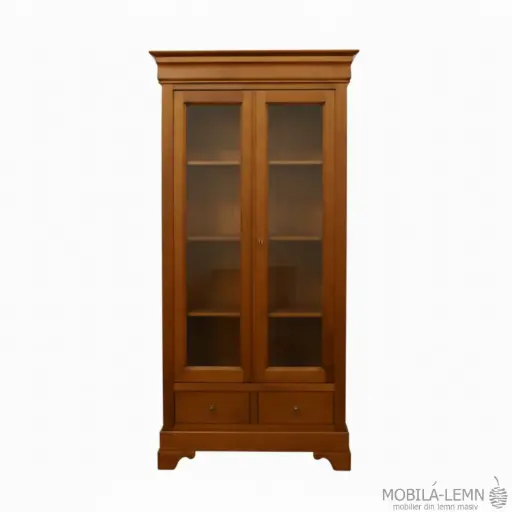 Louis Philippe 2-door display cabinet