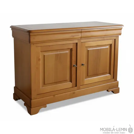 Chest of drawers with 2 drawers and 2 doors