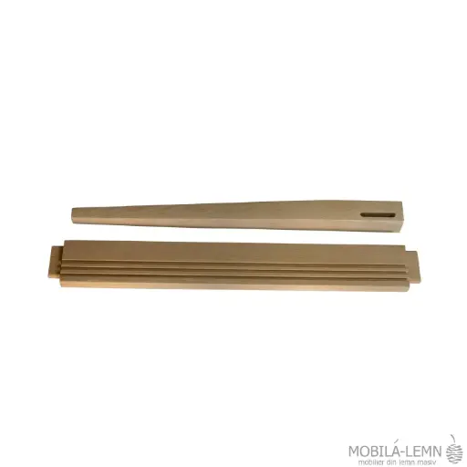 Beech wood leg 540x45x45 mm