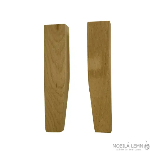 Conical beech leg 290x60x50 mm